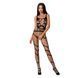 Бодистокинг Passion BS058 black, комбинезон, очень воздушный S/M/L