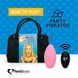Вибратор в трусики FeelzToys Panty Vibrator Pink SO3849 фото 1