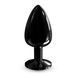 Анальная пробка с кристаллом Dorcel Diamond Plug Black L SO7810 фото 1