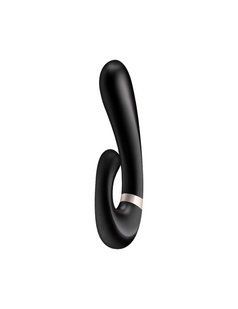 Смарт вібратор з підігрівом Satisfyer Heat Wave чорний SO6098 фото