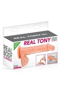 Фаллоимитатор Real Body Real Tony Flash диаметр 3,5 см SO1893 фото