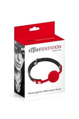 Кляп з силіконовою кулькою Fetish Tentation SO3734 фото