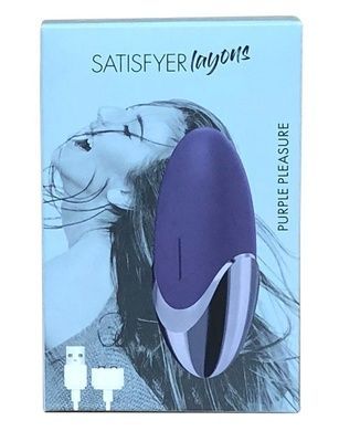 Клиторальный вибратор Satisfyer Lay-On Purple Pleasure SO3015 фото