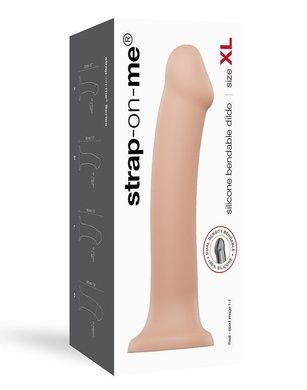 Насадка для страпона Strap-On-Me Dual Flesh XL SO2356 фото