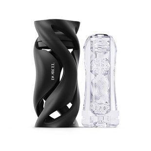 Мастурбатор Dorcel DEEP BLOW BLACK подвійний SO7378 фото