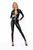 Комбінезон Noir Handmade F293 Powerwetlook catsuit with front zipper - 3XL