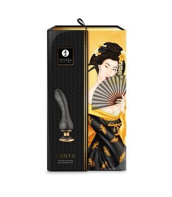 Вибратор для точки G Shunga Sanya Black SO6905 фото