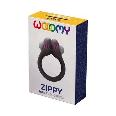 Ерекційне віброкільце Wooomy Zippy SO7438 фото
