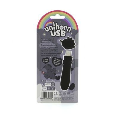 Вибратор-единорожка Unihorn USB Bullet - Wild Spirit, виброшар, USB-зарядка SX2874 фото