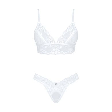 Эротический комплект Obsessive Heavenlly 2-pcs set M/L, бюстгальтер и танга