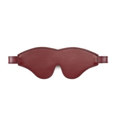 Кожаная маска на глаза Liebe Seele Wine Red SO9449 фото