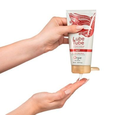 Лубрикант на водній основі Orgie Lube Tube Hot 150мл SX1523 фото