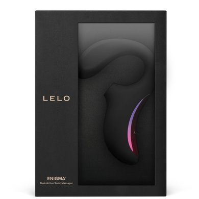 Вагінальний звуковий стимулятор LELO Enigma Black SO8070 фото