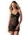 Пеньюар Obsessive Euridia chemise & tanga M/L