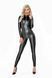 Комбінезон Noir Handmade F293 Powerwetlook catsuit with front zipper - 3XL
