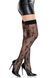 Панчохи Leg Avenue Worship Me Cross Net Thigh Highs One Size