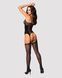 Бодистокинг Obsessive Bodystocking G314 S/M/L, имитация корсета и корсетной шнуровки