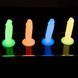 Набір фалоімітаторів ADDICTION Glow in the Dark 12 шт SX0540 фото 2
