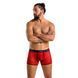 Мужские прозрачные боксеры Passion 046 SHORT PARKER L/XL Red, сетка, под леопард