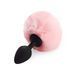 Анальна пробка М Art of Sex Silicone Bunny Tails Butt plug Pink SO6693 фото 1