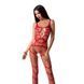 Бодістокінг Passion BS058 red, комбінезон, дуже повітряний S/M/L