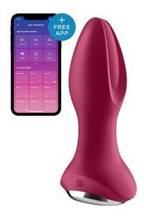 Анальна вібропробка Satisfyer Rotator Plug 2+ Violet SO6280 фото