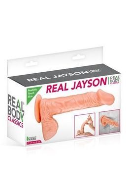Фаллоимитатор Real Body Real Jayson Flesh диаметр 4 см SO1894 фото
