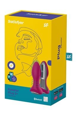 Анальная вибропробка Satisfyer Rotator Plug 2+ Violet SO6280 фото