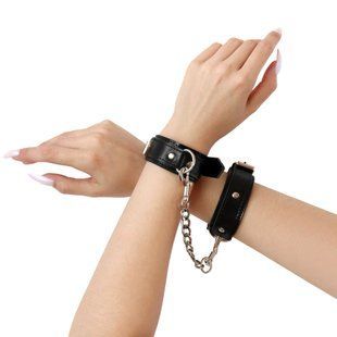 Наручники из экокожи Art of Sex Handcuffs Emoji SO9976 фото