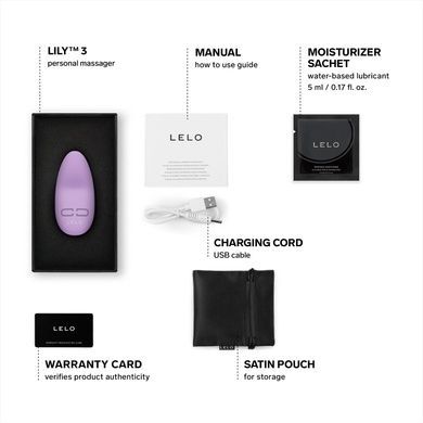 Минивибратор для клитора LELO Lily 3 Calm Lavender SX0693 фото