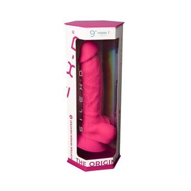 Фалоімітатор SilexD Tomas Pink діаметр 4,9см SO5023 фото