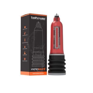 Гидропомпа Bathmate Hydromax 9 Red (X40) до 5,5 см HM-40-BR фото