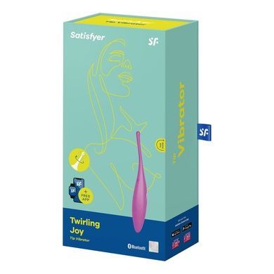 Вибратор клиторальный Satisfyer Twirling Joy Fuchsia SO5558 фото
