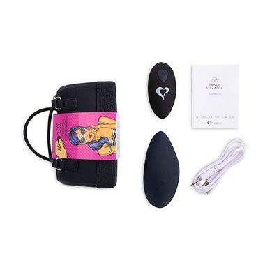 Вибратор в трусики FeelzToys Panty Vibrator Black SO3851 фото