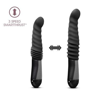 Пульсатор Temptasia by Blush Lazarus Thrusting Dildo Black SO8836 фото