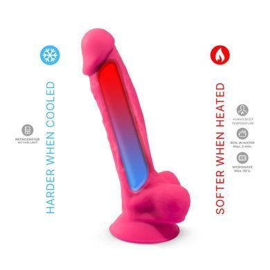 Фалоімітатор SilexD Tomas Pink діаметр 4,9см SO5023 фото