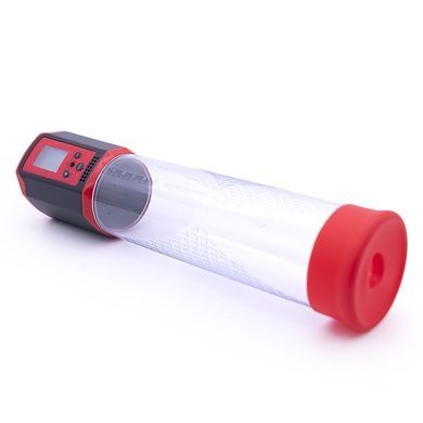Автоматическая вакуумная помпа Men Powerup Passion Pump Red SO6226 фото
