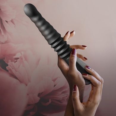 Пульсатор Temptasia by Blush Lazarus Thrusting Dildo Black SO8836 фото