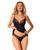 Топ и трусики Obsessive Bella Rou top & panties M/L, топ, трусики