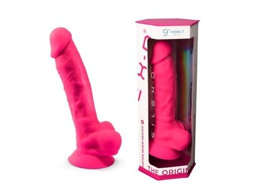 Фалоімітатор SilexD Tomas Pink діаметр 4,9см SO5023 фото