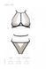 Комплект белья Passion CHIKA SET, S/M, cream, топ, трусики