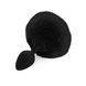 Анальна пробка М Art of Sex Silicone Bunny Tails Butt plug Black SO6694 фото 1