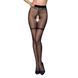Колготки с открытым доступом, с контрастными шортиками Passion TIOPEN 011 3/4 (20 den), black
