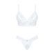 Еротичний комплект Obsessive Heavenlly 2-pcs set XL/2XL, бюстгальтер і танга