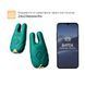 Смарт-вибратор для груди Zalo Nave Turquoise Green SO7488 фото 2