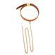 Повідець LOCKINK Tied Collar with Leash Set Brown SX0828 фото 4