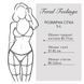 Гартеры Feral Feelings - Belt Briefs, трусики, натуральная кожа, цвет красный