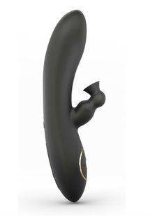 Вакуумний вібратор кролик Dorcel DIVINE RABBIT чорний SO3818 фото
