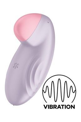 Вібратор для клітора Satisfyer Tropical Tip Light Lilac SO7141 фото