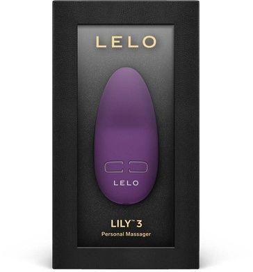 Мінівібратор для клітора LELO Lily 3 Dark Plum SX0694 фото